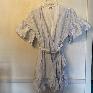 Wraparound Ruffle Dress